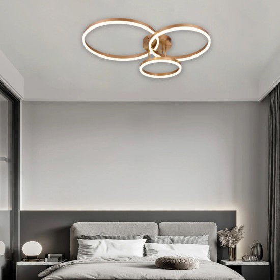 Inlight Φωτιστικό οροφής LED 75W 3CCT (by switch on base) D:80cm (6094-A-Black) Inlight Φωτιστικό οροφής LED 75W 3CCT (by switch on base) D:80cm (6094-A-Black)