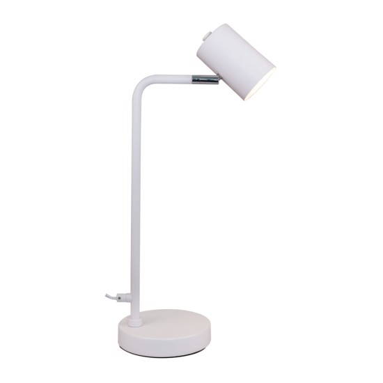 InLight Επιτραπέζιο φωτιστικό σε λευκό χρώμα 1XGU10 D:33cm (3015-WH) InLight Επιτραπέζιο φωτιστικό σε λευκό χρώμα 1XGU10 D:33cm (3015-WH)