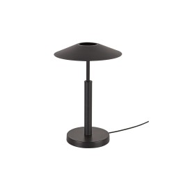 Inlight Επιτραπέζιο φωτιστικό σε μαύρο χρώμα LED 10W D:28x45cm (3063-Black)