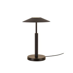 Inlight Επιτραπέζιο φωτιστικό σε μαύρο χρώμα LED 10W D:28x45cm (3063-Black)