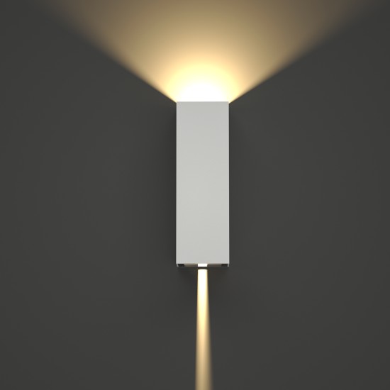 it-Lighting Lanier LED 5W 3000K Outdoor Up-Down Adjustable Wall Lamp White D:12cmx4.1cm (80201021)