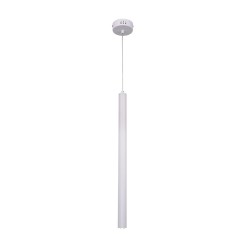 InLight Κρεμαστό φωτιστικό LED 5W 3000K σε λευκή απόχρωση D:50cm (4018-WH)