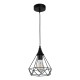 InLight Κρεμαστό φωτιστικό από μαύρο μέταλλο 1XE27 D:16cm (4024-BL) InLight Κρεμαστό φωτιστικό από μαύρο μέταλλο 1XE27 D:16cm (4024-BL)