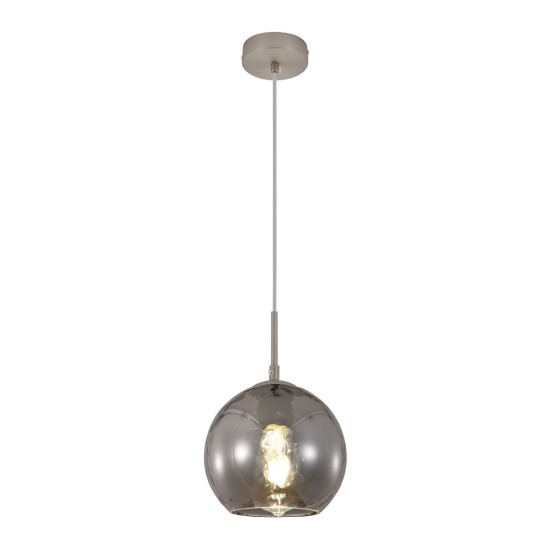 InLight Κρεμαστό φωτιστικό από φιμέ γυαλί 1XE27 D:18cm (4039-B-Fime) InLight Κρεμαστό φωτιστικό από φιμέ γυαλί 1XE27 D:18cm (4039-B-Fime)