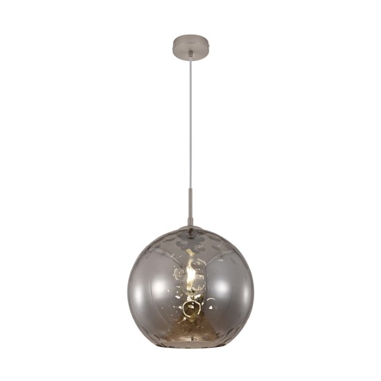 InLight Κρεμαστό φωτιστικό από φιμέ γυαλί 1XE27 D:30cm (4039-A-Fime) InLight Κρεμαστό φωτιστικό από φιμέ γυαλί 1XE27 D:30cm (4039-A-Fime)
