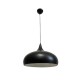 InLight Κρεμαστό φωτιστικό από μαύρο μέταλλο 1XE27 D:36cm (4052-BL) InLight Κρεμαστό φωτιστικό από μαύρο μέταλλο 1XE27 D:36cm (4052-BL)