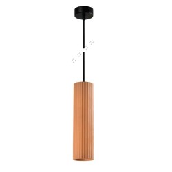Inlight Κρεμαστό Γύψινο Φωτιστικό GU10, Κεραμιδί D:29,5x7,7cm(4064-Terracotta)