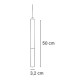 Inlight Κρεμαστό φωτιστικό LED 5W 3000K από μαύρο μέταλλο D:9X200cm (4066-Black) Inlight Κρεμαστό φωτιστικό LED 5W 3000K από μαύρο μέταλλο D:9X200cm (4066-Black)