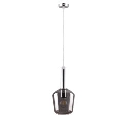 Inlight Κρεμαστό φωτιστικό από φιμέ γυαλί 1XE27 D:18x36cm (4079) Inlight Κρεμαστό φωτιστικό από φιμέ γυαλί 1XE27 D:18x36cm (4079)