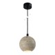 InLight Κρεμαστό φωτιστικό γκρι από travertine marble 1XGU10 D:11 x 11cm (4087)