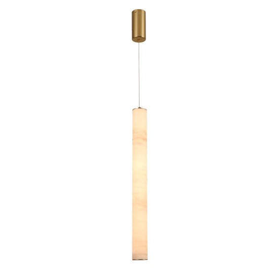 Inlight Κρεμαστό φωτιστικό, Alabaster, 25W, 2750 lm, 3CCT (by switch on base)D:6X60cm(4098)