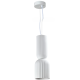Inlight Κρεμαστό Γύψινο Φωτιστικό E27, Λευκό D:15x43,5cm(4101-White)