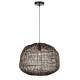 InLight Κρεμαστό φωτιστικό από ρατάν 1XE27 D:38x49cm (4104-A) InLight Κρεμαστό φωτιστικό από ρατάν 1XE27 D:38x49cm (4104-A)