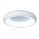 InLight Πλαφονιέρα οροφής LED 24W 3CCT (by tuya) από λευκό ακρυλικό D:40cm (42020-B-White)
