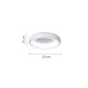 InLight Πλαφονιέρα οροφής LED 24W 3CCT από χρυσαφί και λευκό ακρυλικό D:40cm (42021-B-Golden) InLight Πλαφονιέρα οροφής LED 24W 3CCT από χρυσαφί και λευκό ακρυλικό D:40cm (42021-B-Golden)