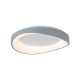InLight Πλαφονιέρα οροφής LED 36W 3CCT από γκρί μέταλλο και λευκό ακρυλικό D:52cm (42033-Gray)