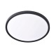 Inlight Πλαφονιέρα οροφής LED 60W 3CCT (by switch on base) σε μαύρη απόχρωση D:75x2,5cm (42036-AA-Black)