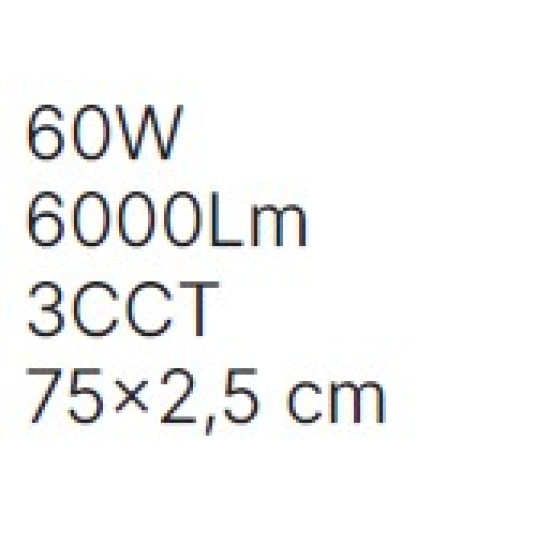 Inlight Πλαφονιέρα οροφής LED 60W 3CCT (by switch on base) σε λευκή απόχρωση D:75x2,5cm (42036-AA-White) Inlight Πλαφονιέρα οροφής LED 60W 3CCT (by switch on base) σε λευκή απόχρωση D:75x2,5cm (42036-AA-White)