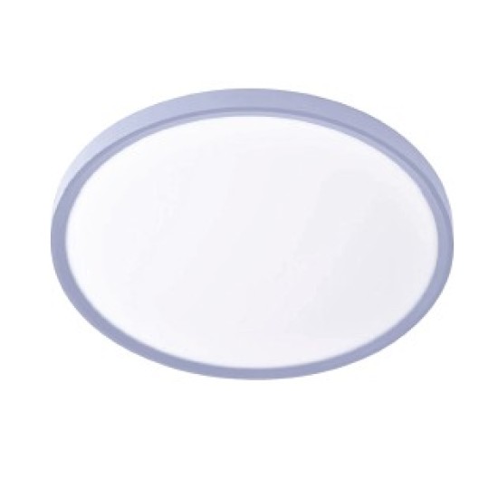 Inlight Πλαφονιέρα οροφής LED 50W 3CCT (by switch on base) σε ασημί απόχρωση D:60x2,5cm (42036-A-Silver) Inlight Πλαφονιέρα οροφής LED 50W 3CCT (by switch on base) σε ασημί απόχρωση D:60x2,5cm (42036-A-Silver)