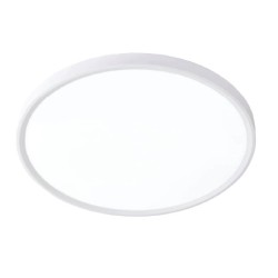 Inlight Πλαφονιέρα οροφής LED 60W 3CCT (by switch on base) σε λευκή απόχρωση D:75x2,5cm (42036-AA-White)