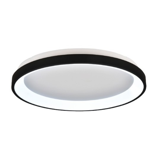 Inlight Πλαφονιέρα οροφής LED 28W 3CCT από μαύρο μέταλλο και ακρυλικό D:40x5cm (42044-C-Black) Inlight Πλαφονιέρα οροφής LED 28W 3CCT από μαύρο μέταλλο και ακρυλικό D:40x5cm (42044-C-Black)