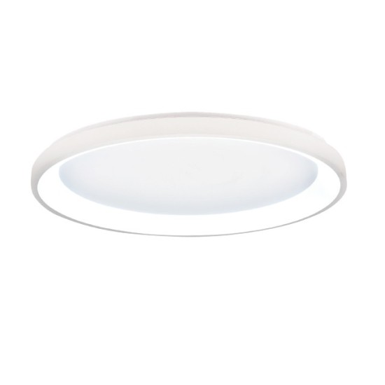 Inlight Πλαφονιέρα οροφής LED 28W 3CCT από λευκό μέταλλο και ακρυλικό D:50x5cm (42044-C-White) Inlight Πλαφονιέρα οροφής LED 28W 3CCT από λευκό μέταλλο και ακρυλικό D:50x5cm (42044-C-White)