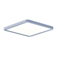 InLight Πλαφονιέρα οροφής LED 40W 3CCT (by switch on base) από ασημί μέταλλο  D:50cm (42045-Silver)