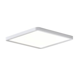 InLight Πλαφονιέρα οροφής LED 40W 3CCT (by switch on base) από λευκό μέταλλο  D:50cm (42045-White)