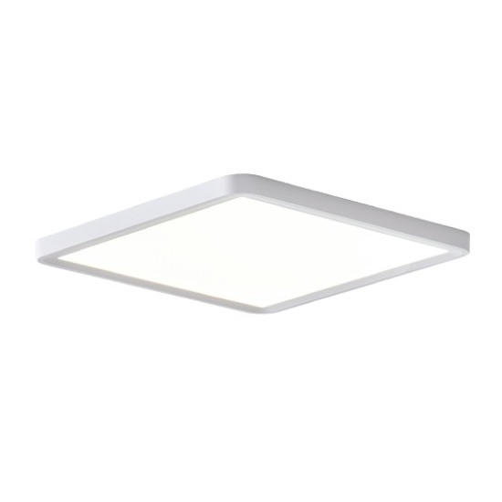 InLight Πλαφονιέρα οροφής LED 40W 3CCT (by switch on base) από λευκό μέταλλο D:50cm (42045-White) InLight Πλαφονιέρα οροφής LED 40W 3CCT (by switch on base) από λευκό μέταλλο D:50cm (42045-White)