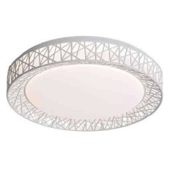 InLight Πλαφονιέρα οροφής LED 36W 4cct από λευκό ακρυλικό D:50cm (42049-Λευκ΄΄ο)
