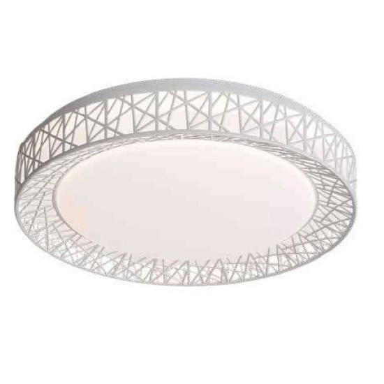 InLight Πλαφονιέρα οροφής LED 36W 4cct από λευκό ακρυλικό D:50cm (42049-Λευκ΄΄ο)