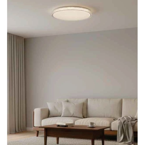 InLight Πλαφονιέρα οροφής LED 27W 4cct από λευκό ακρυλικό D:50cm (42051-B) InLight Πλαφονιέρα οροφής LED 27W 4cct από λευκό ακρυλικό D:50cm (42051-B)