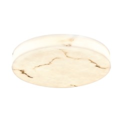 Inlight Φωτιστικό οροφής, LED 36W Alabaster & ritine, 3960 lm, 3CCT (by switch on base) D:40x6cm (42053-C)