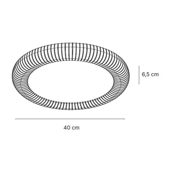 Inlight Φωτιστικό Οροφής Γύψινο LED 36W, 3000K, Γκρι D:40x6,5cm(42054-Gray) Inlight Φωτιστικό Οροφής Γύψινο LED 36W, 3000K, Γκρι D:40x6,5cm(42054-Gray)
