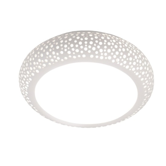InLight Πλαφονιέρα οροφής λευκή από γύψο 4XE27 D:50cm (42155-Α) InLight Πλαφονιέρα οροφής λευκή από γύψο 4XE27 D:50cm (42155-Α)