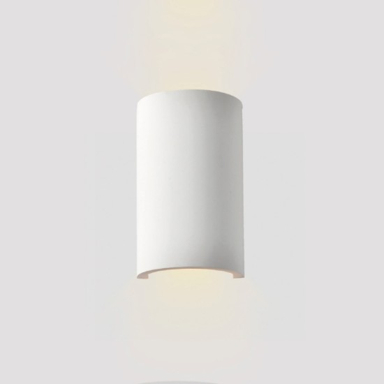 Inlight Επιτοίχιο Φωτιστικό Γύψινο Λευκό 1×G9 – Up/Down 16 cm (43051-White)