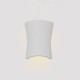 Inlight Επιτοίχιο φωτιστικό λευκό από γύψο 1XE14 D:21,5cm (43053-White)