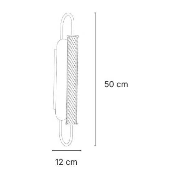 Inlight Επιτοίχιο φωτιστικό LED 12W 3CCT σε μαύρη απόχρωση απο μέταλλο και ακρυλικό D:12x50cm (43056-Black) Inlight Επιτοίχιο φωτιστικό LED 12W 3CCT σε μαύρη απόχρωση απο μέταλλο και ακρυλικό D:12x50cm (43056-Black)