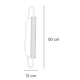 Inlight Επιτοίχιο φωτιστικό LED 12W 3CCT σε μαύρη απόχρωση απο μέταλλο και ακρυλικό D:12x50cm (43056-Black) Inlight Επιτοίχιο φωτιστικό LED 12W 3CCT σε μαύρη απόχρωση απο μέταλλο και ακρυλικό D:12x50cm (43056-Black)