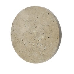 InLight Επιτοίχιο φωτιστικό γκρι από travertine marble LED 6.5W D:25cm (43068-A)