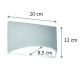 InLight Επιτοίχιο φωτιστικό λευκό από γύψο 1XG9 D:20cm (43415) InLight Επιτοίχιο φωτιστικό λευκό από γύψο 1XG9 D:20cm (43415)