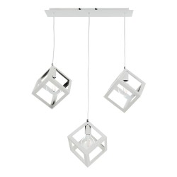 InLight Κρεμαστό φωτιστικό από λευκό μέταλλο 3XE27 D:60cm (4400-3-WH-ΡΑΓΑ) InLight Κρεμαστό φωτιστικό από λευκό μέταλλο 3XE27 D:60cm (4400-3-WH-ΡΑΓΑ)