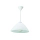 InLight Κρεμαστό φωτιστικό από λευκό γυαλί 1XE27 D:30cm (4409-Β-Λευκό) InLight Κρεμαστό φωτιστικό από λευκό γυαλί 1XE27 D:30cm (4409-Β-Λευκό)