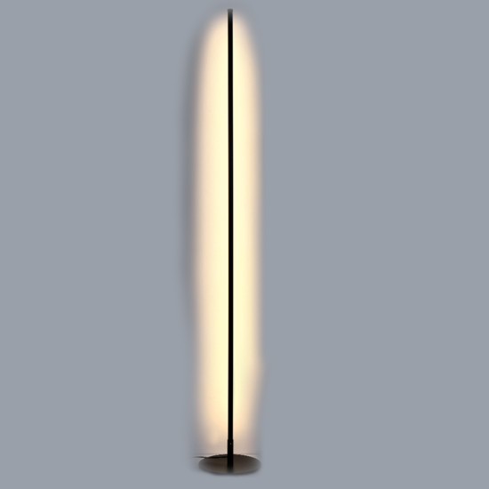 InLight Επιδαπέδιο φωτιστικό LED 24W 3000K από μαύρο μέταλλο D:150cm (45012) InLight Επιδαπέδιο φωτιστικό LED 24W 3000K από μαύρο μέταλλο D:150cm (45012)