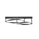 InLight Κρεμαστό φωτιστικό LED 90W 3CCT (by switch on base) σε μαύρο χρώμα D:70cm (6078-BL) InLight Κρεμαστό φωτιστικό LED 90W 3CCT (by switch on base) σε μαύρο χρώμα D:70cm (6078-BL)