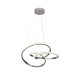 Inlight Κρεμαστό φωτιστικό LED 40W 3CCT (by switch on base) σε χρώμιο D:45cm (6092-B-Chrome) Inlight Κρεμαστό φωτιστικό LED 40W 3CCT (by switch on base) σε χρώμιο D:45cm (6092-B-Chrome)