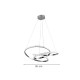 Inlight Κρεμαστό φωτιστικό LED 40W 3CCT (by switch on base) σε χρώμιο D:45cm (6092-B-Chrome) Inlight Κρεμαστό φωτιστικό LED 40W 3CCT (by switch on base) σε χρώμιο D:45cm (6092-B-Chrome)