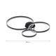 Inlight Φωτιστικό οροφής LED 75W 3CCT (by switch on base) D:80cm (6094-A-Black) Inlight Φωτιστικό οροφής LED 75W 3CCT (by switch on base) D:80cm (6094-A-Black)