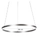 Inlight Κρεμαστό φωτιστικό LED 36W 3CCT (by switch on base) D:80cm (6095-AB-Black)