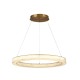 Inlight Κρεμαστό φωτιστικό, Alabaster, 25W, 2750 lm, 3CCT (by switch on base)D: 60X6cm(6115-B)